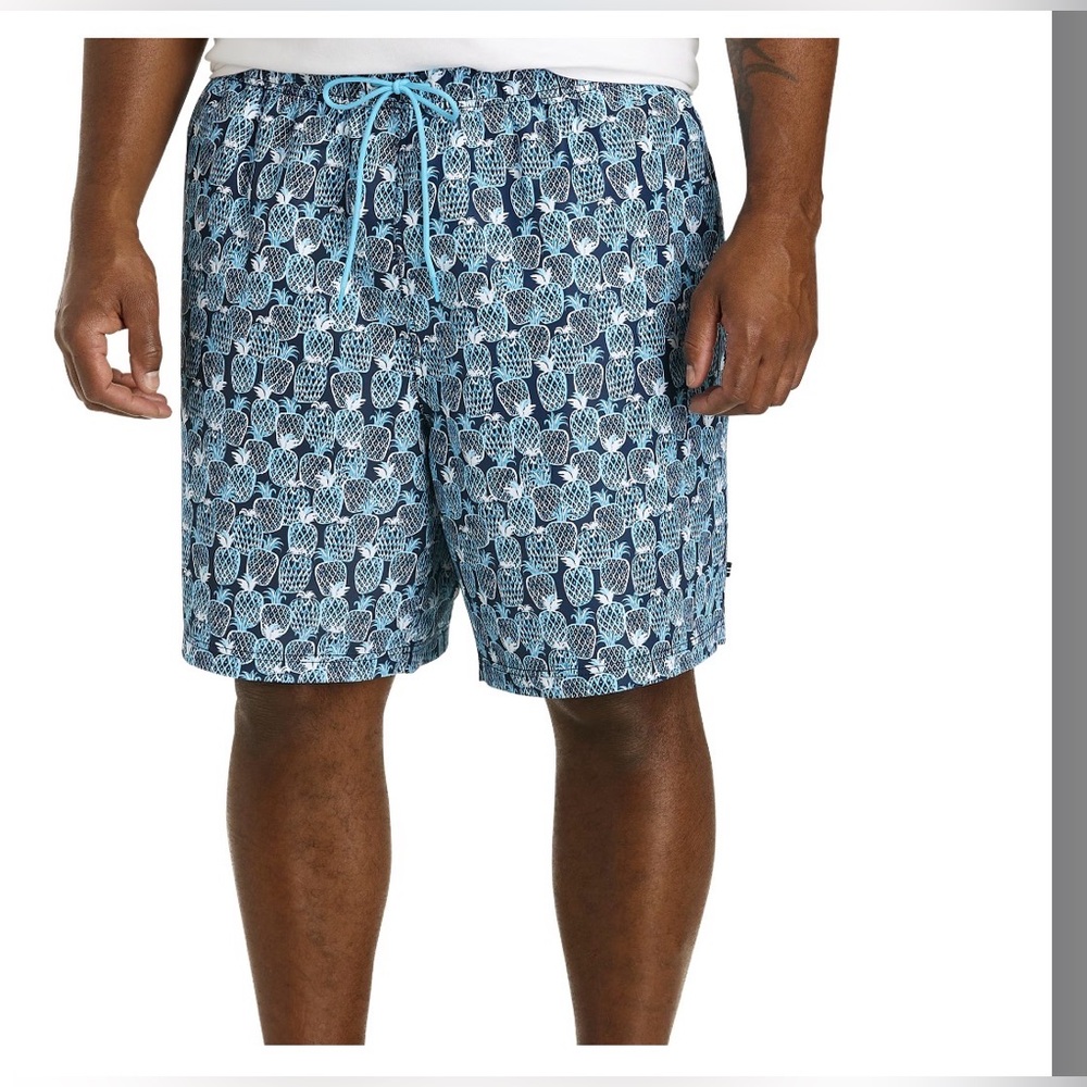 NAUTICA
Pineapple Print Swim Trunks
Size 6XL